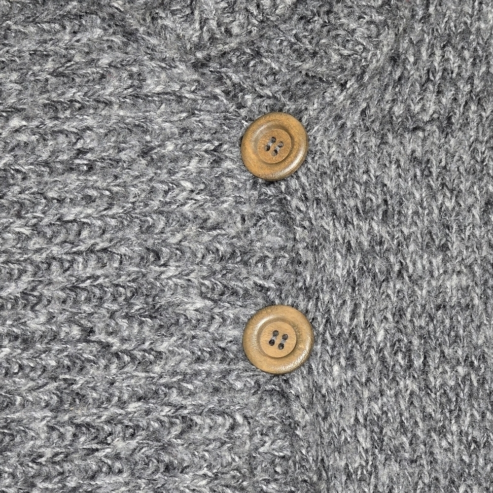 Free People Gray Hooded Women's Sweater Vest Wool Blend Size XS - Picture 5 of 12